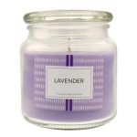 Lavender Jar Candle Lilac