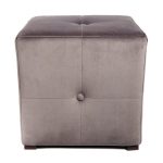 Fitzgerald Silver Stool Silver