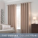 5A Fifth Avenue Madison Blush Eyelet Curtains Blush