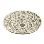 Ceramic Tribal Platter Black and White