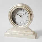 Painted Gold Large Mantle Clock Gold