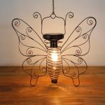 Bronze Butterfly Hanging Filament Lght Bronze