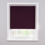 Luna Plum Blackout Roller Blind Plum Purple