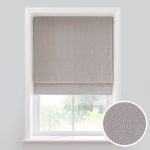 Elements Oslo Grey Jacquard Roman Blind Grey