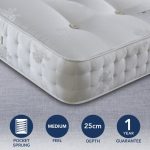 Bedmaster Signature Platinum 2000 Mattress White
