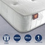 Sareer Matrah Latex Coil Mattress White