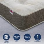 Havana Pocket Sprung Mattress White