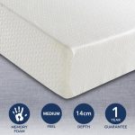 Memory Master Dream Sleepy 140 Medium Firm Mattress White
