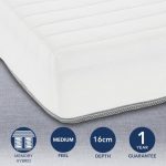 Luxury Star Memory Foam Mattress White