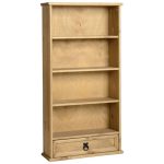 Corona Pine DVD Rack Natural