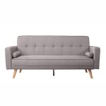 Ethan 3 Seater Sofa Bed Grey