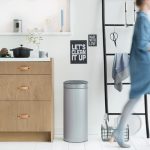 Brabantia 30L Metallic Grey Touch Bin Metallic grey