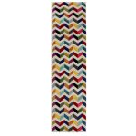 Spectrum Bolero Rug Green, Purple, Red and Yellow