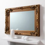 Louis Gold 120x90cm Wall Mirror Gold