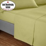 Non Iron Plain Dye Sage Flat Sheet Green