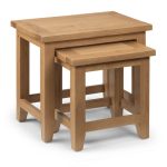 Astoria Oak Nest of Tables Natural