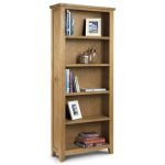Astoria Oak Tall Bookcase Brown