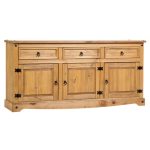 Corona Pine Extra Large Sideboard Natural