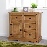 Corona Pine Medium Sideboard Brown