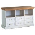 Devonshire White TV Stand White