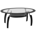 Elena Black Coffee Table Black