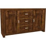 Hampton Acacia Dark Wood Sideboard Natural