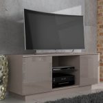 Lima Grey High Gloss TV Stand Grey