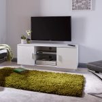 Lima White High Gloss TV Stand White