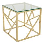 Phoenix Lamp Table Gold