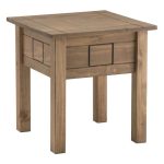 Santiago Pine Lamp Table Natural