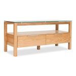 Tribeca Oak TV Media Stand Natural