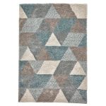 Grey and Teal Royal Nomadic 7611 Rug Blue/Grey