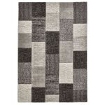 Grey and Black Brooklyn 21830 Rug Black/Grey