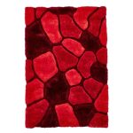 Red Noble House NH5858 Rug Red