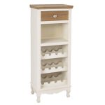 Juliette Pine Wine Rack White