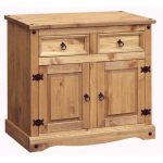 Core Corona 2 Drawer 2 Door Sideboard Natural