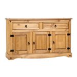 Corona Pine Large Sideboard Natural