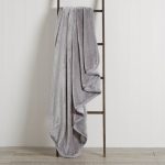 Raschel 150cm x 200cm Throw Grey