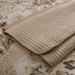 Dorma Malvern Natural Bedspread Grey