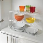 Metaltex Bridge Stackable Cupboard Shelf White