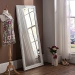 Florence White Leaner Mirror White