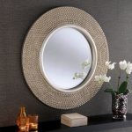 Cantal Silver Wall Mirror Silver