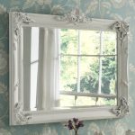 Peony White Wall Mirror White