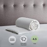 Fogarty White Goose Feather and Down 4.5 Tog Duvet White