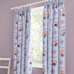 Disney Frozen Blackout Pencil Pleat Curtains Pink