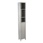 Rimini Grey Tall Cabinet Grey