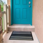 Scrape N’ Sorb Grey Stripe Doormat Grey