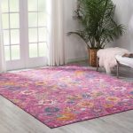 Fuchsia Passion 1 Rug Pink