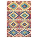 Multi Coloured Vibrant 1 Rug Multi-Coloured