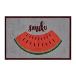 Turtle Mat Lume Grey Watermelon Smile Door Mat Grey/Multi-Coloured
